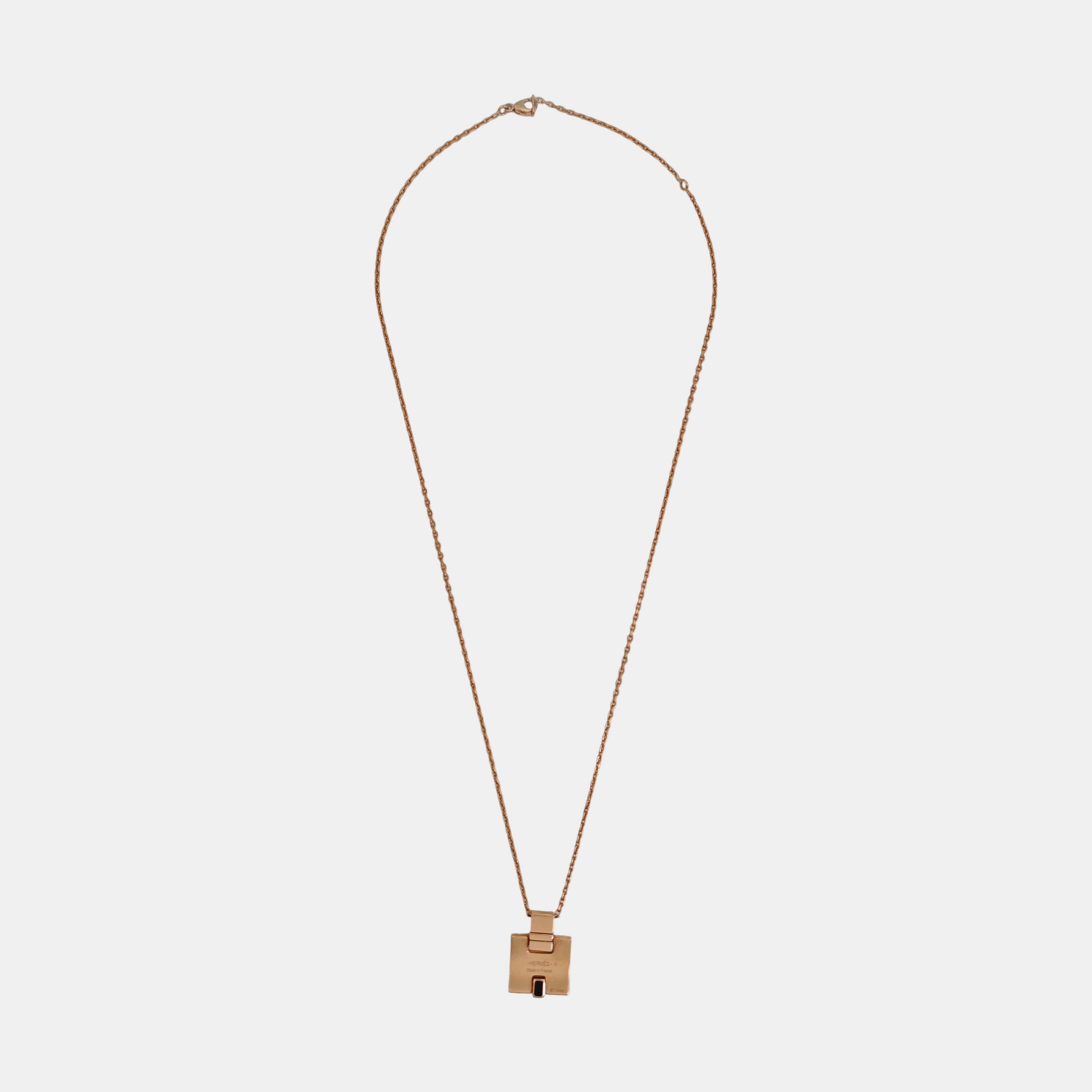 Eileen Metal Rose Gold Necklace