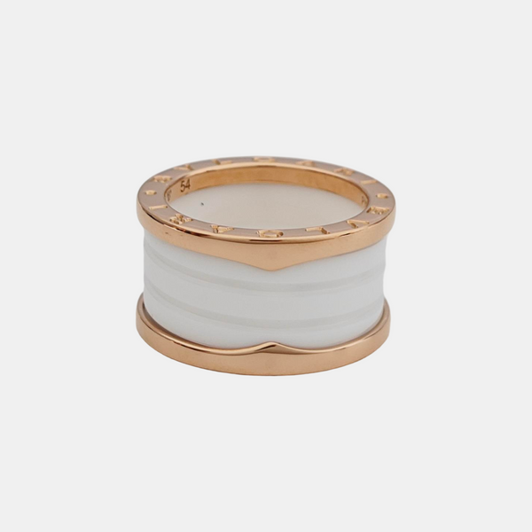 B.ZERO1 18k Rose Gold Ring EU 54