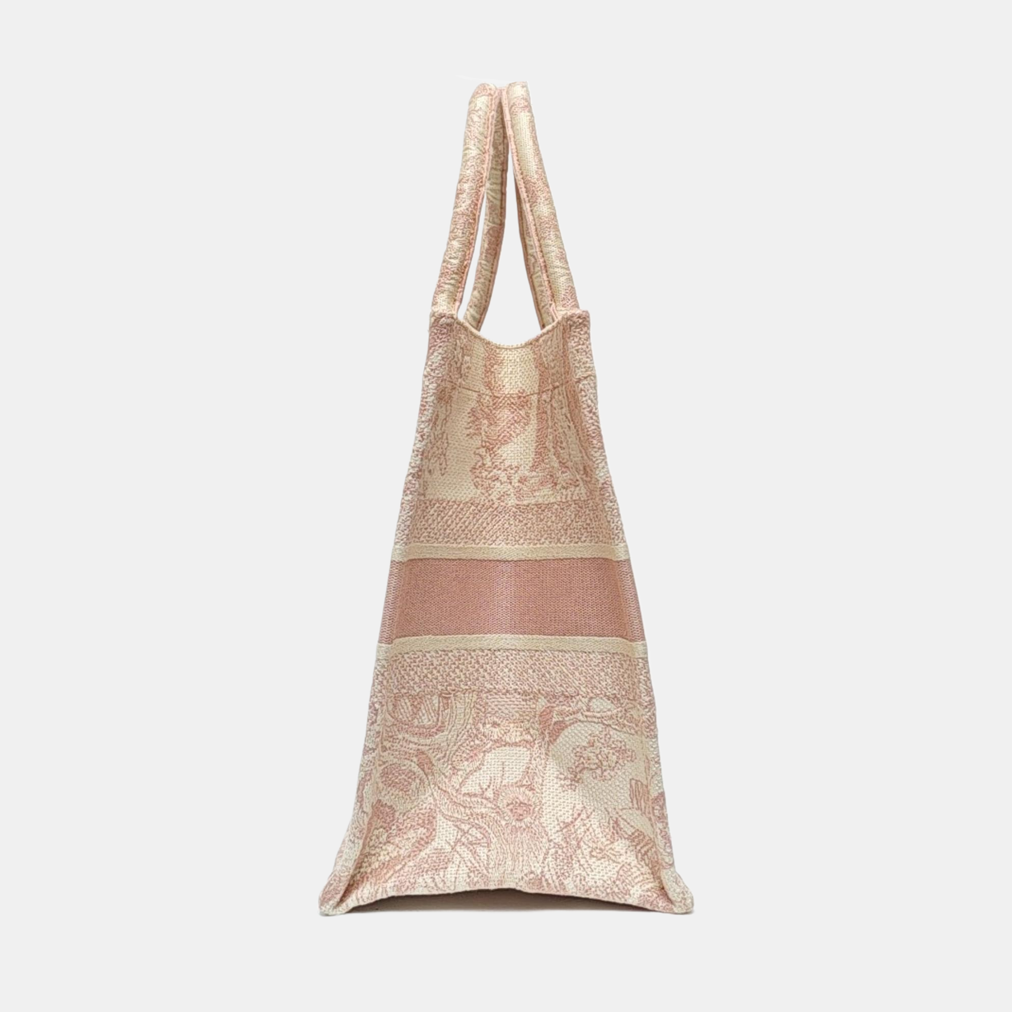 Book Tote Medium Canvas Pink