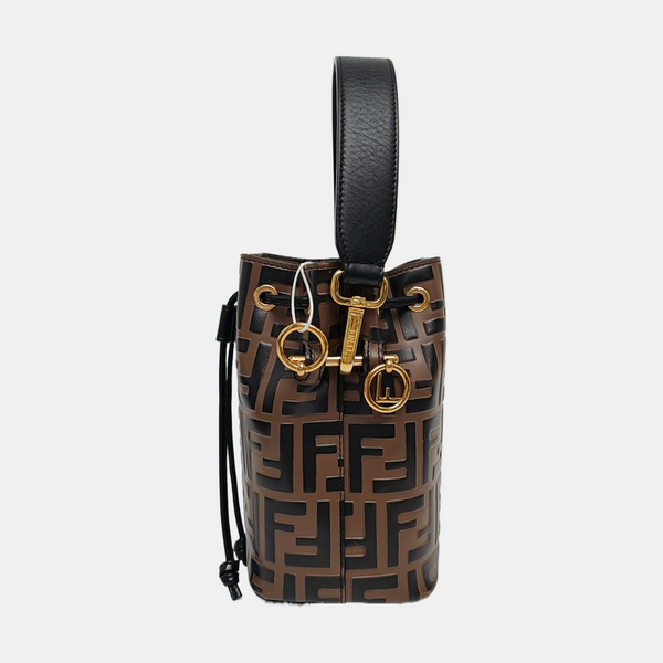 Mon Tresor Mini Monogram Calfskin Brown
