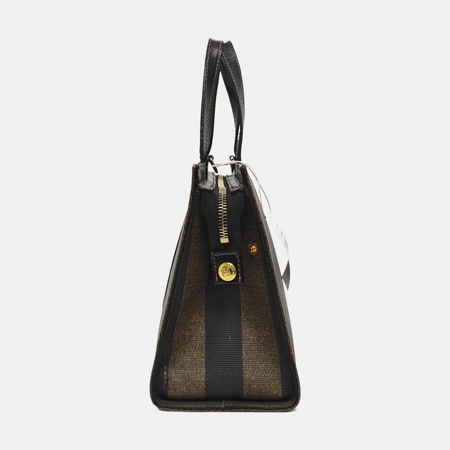 Coated Canvas Shoulder Bag Multicolor