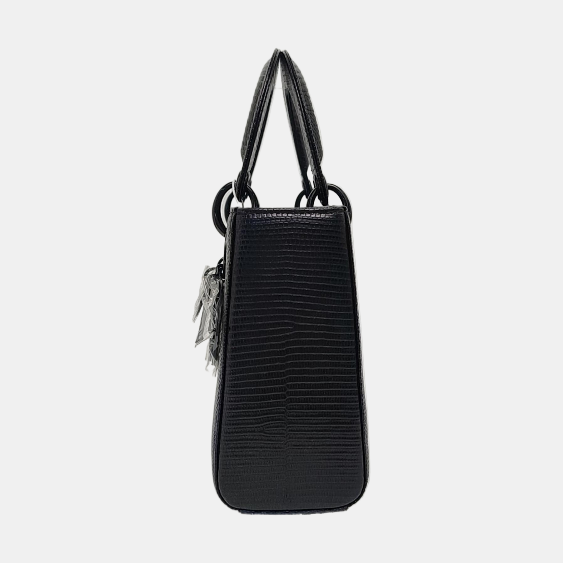 Lady Dior Small Lizard Blue