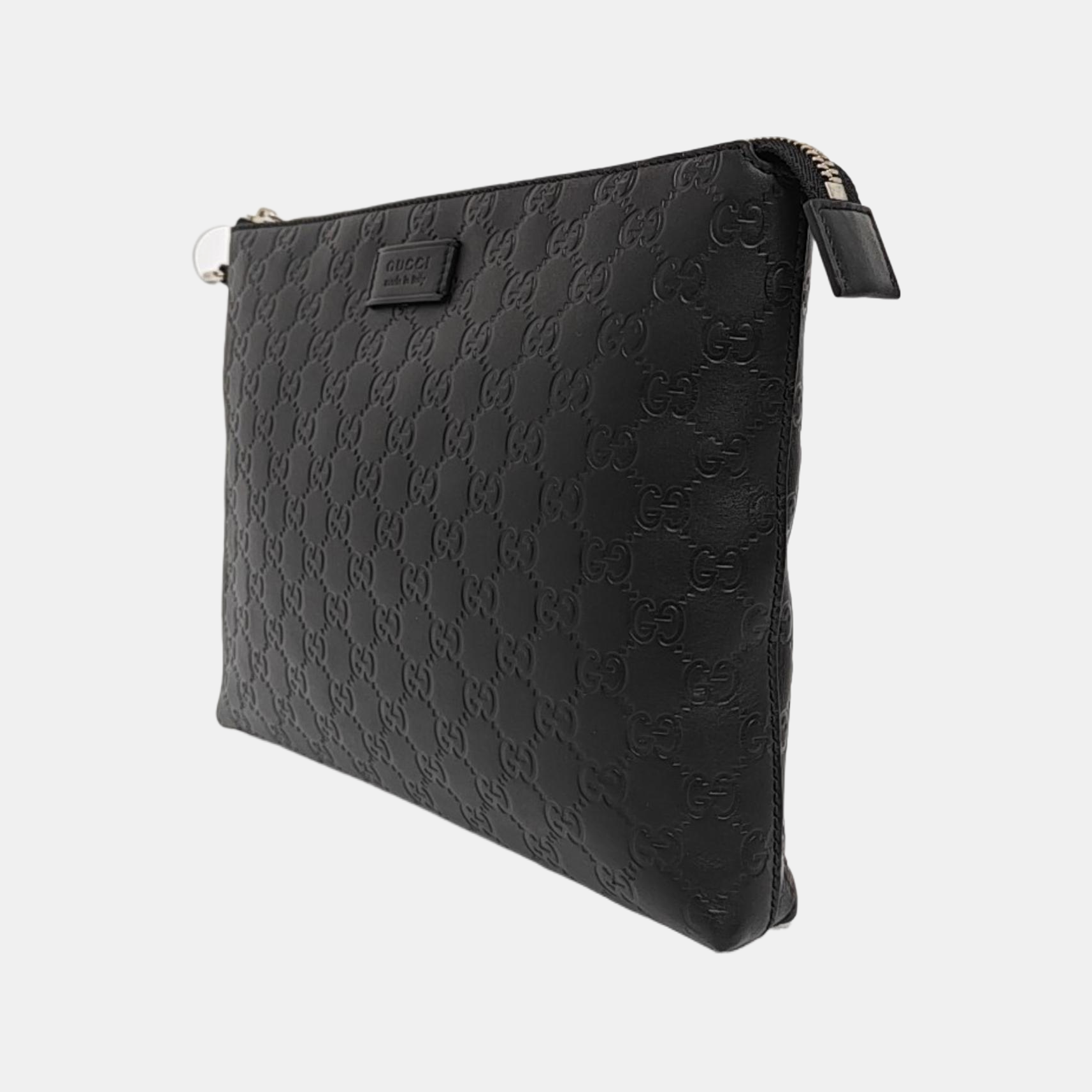 Signature Monogram Calfskin Black