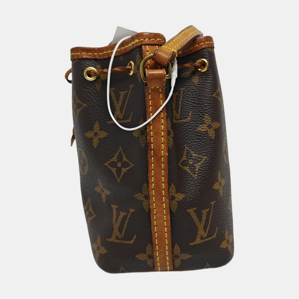 NÉONOÉ Nano Lona Revestida Monogram Marrón