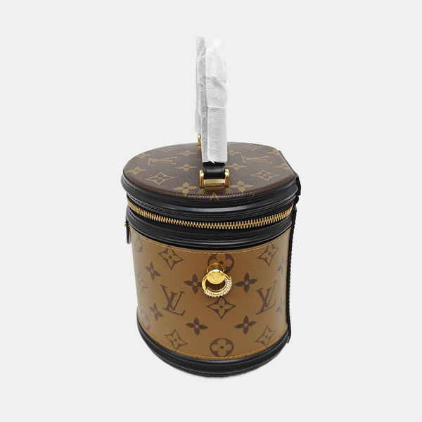 CANNES PM Monogram Coated Canvas Brown