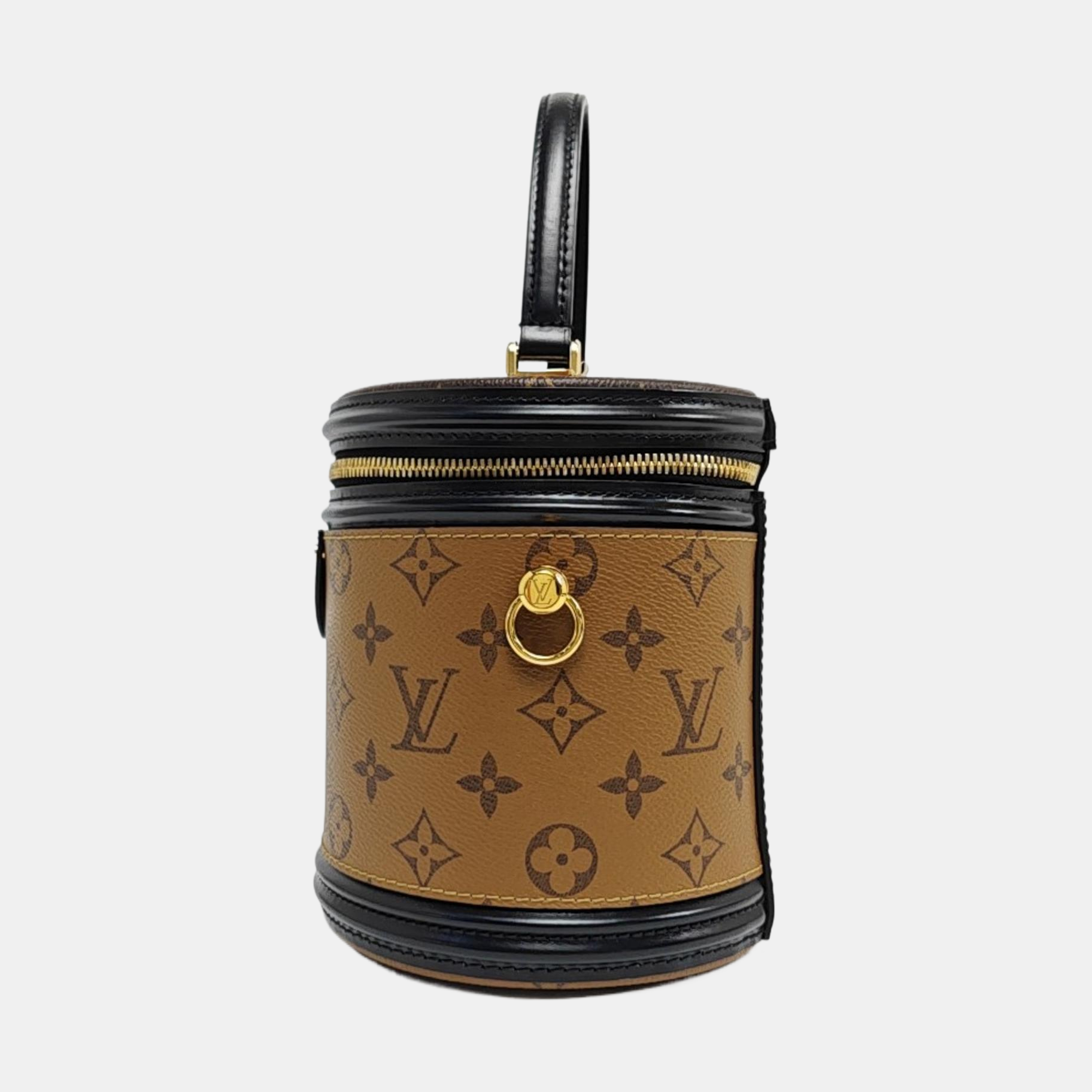 CANNES PM Monogram Coated Canvas Brown