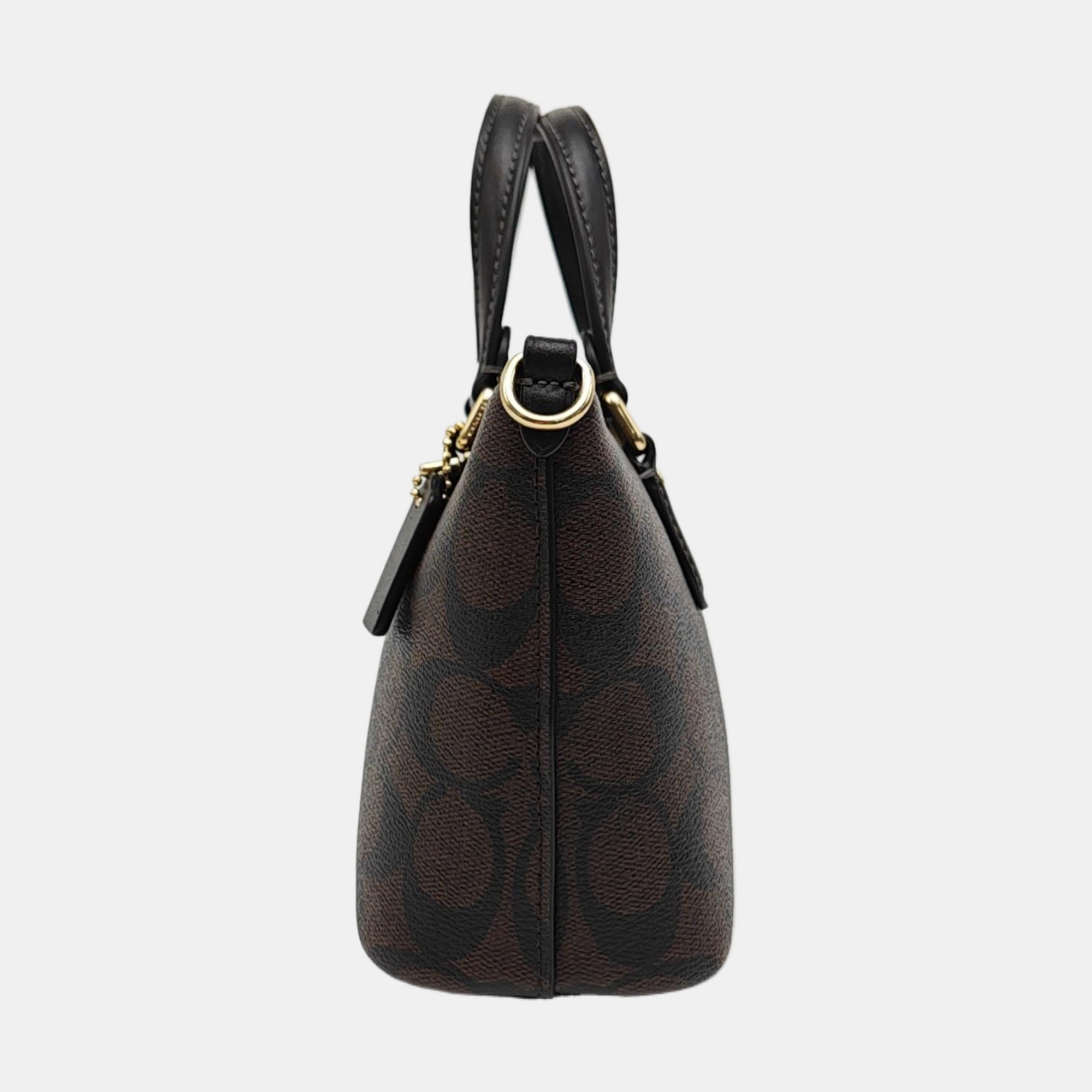 ROWAN Monogram Coated Canvas Brown