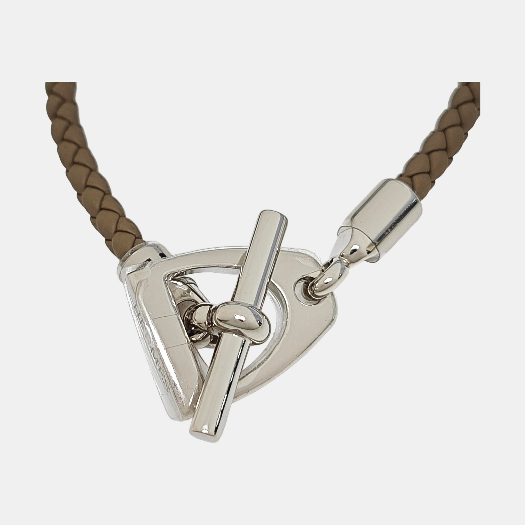 Leather Beige Bracelet