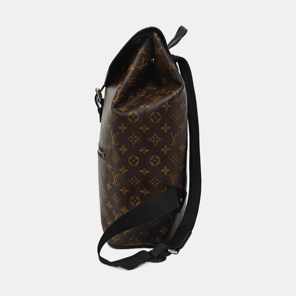 PALK Monogram Coated Canvas Brown