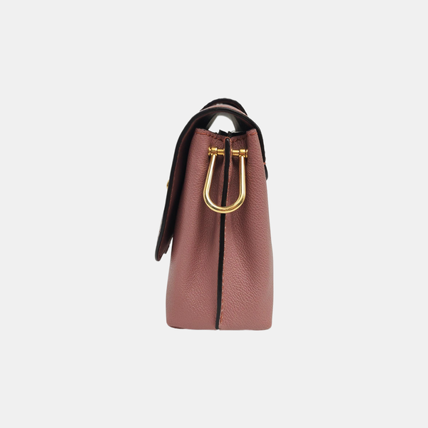 Buckle Calfskin Beige