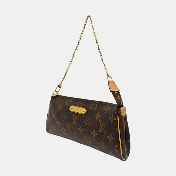 EVA Monogram Coated Canvas Brown