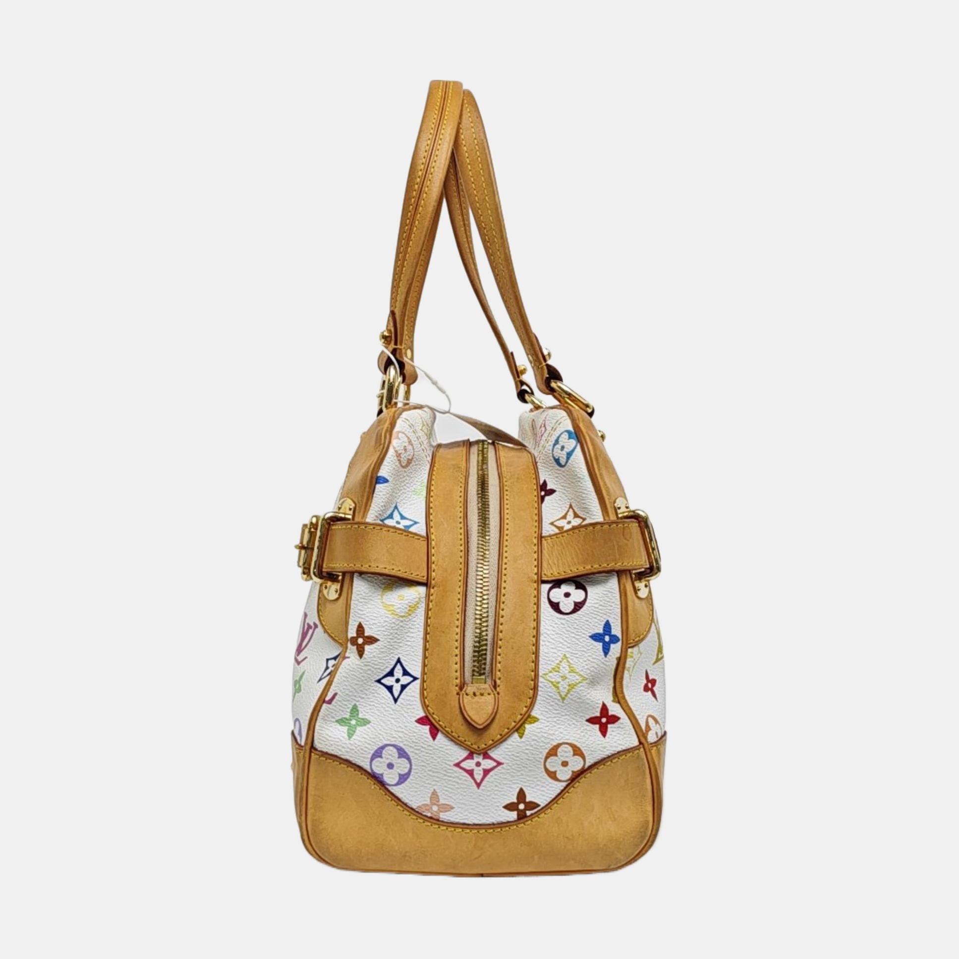 LV × TM CLAUDIA Monogram Coated Canvas White