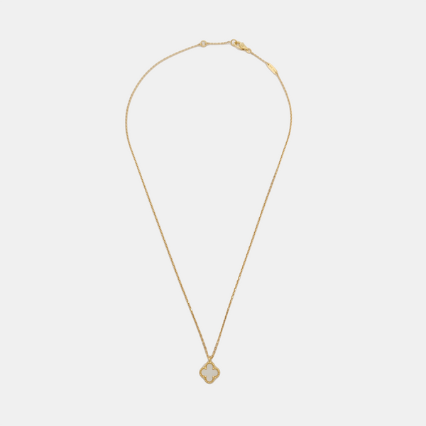 Sweet Alhambra 18k Gold Necklace