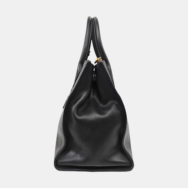 Esplanade Saffiano Calfskin Black