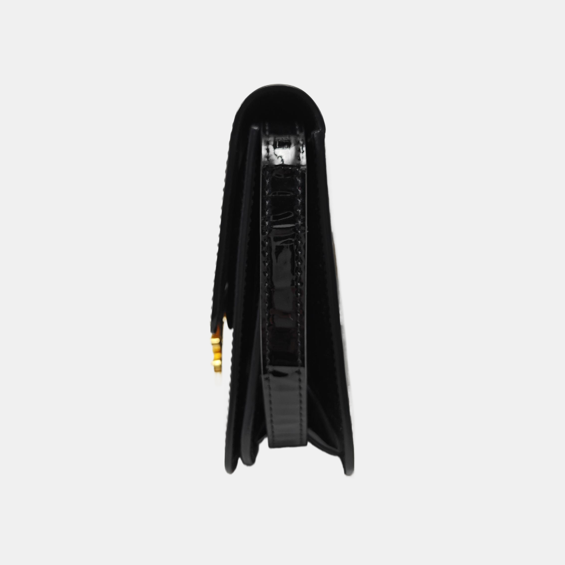 Karligraphy Patent Leather Black