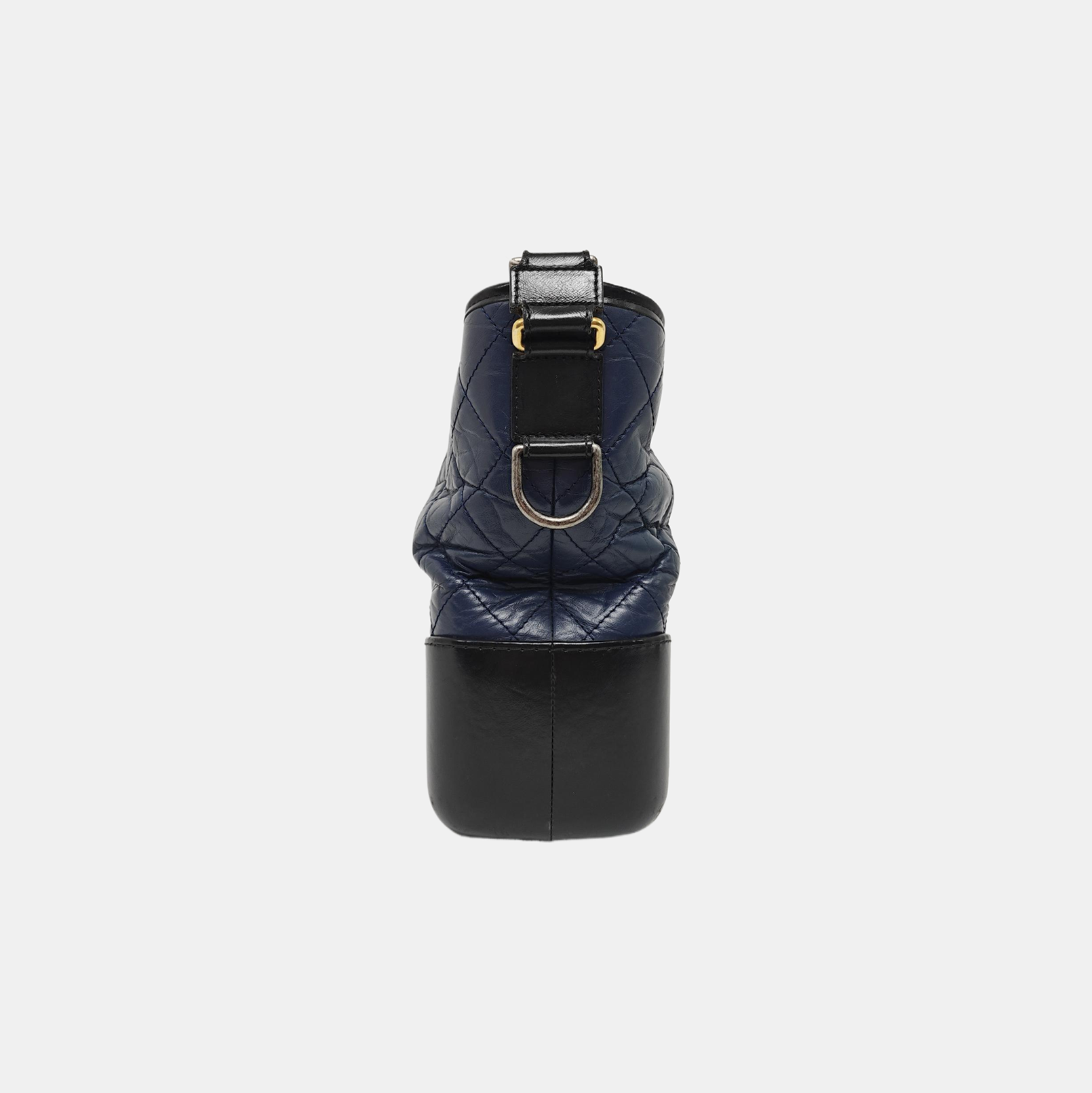 GABRIELLE Medium Quilted Calfskin Blue