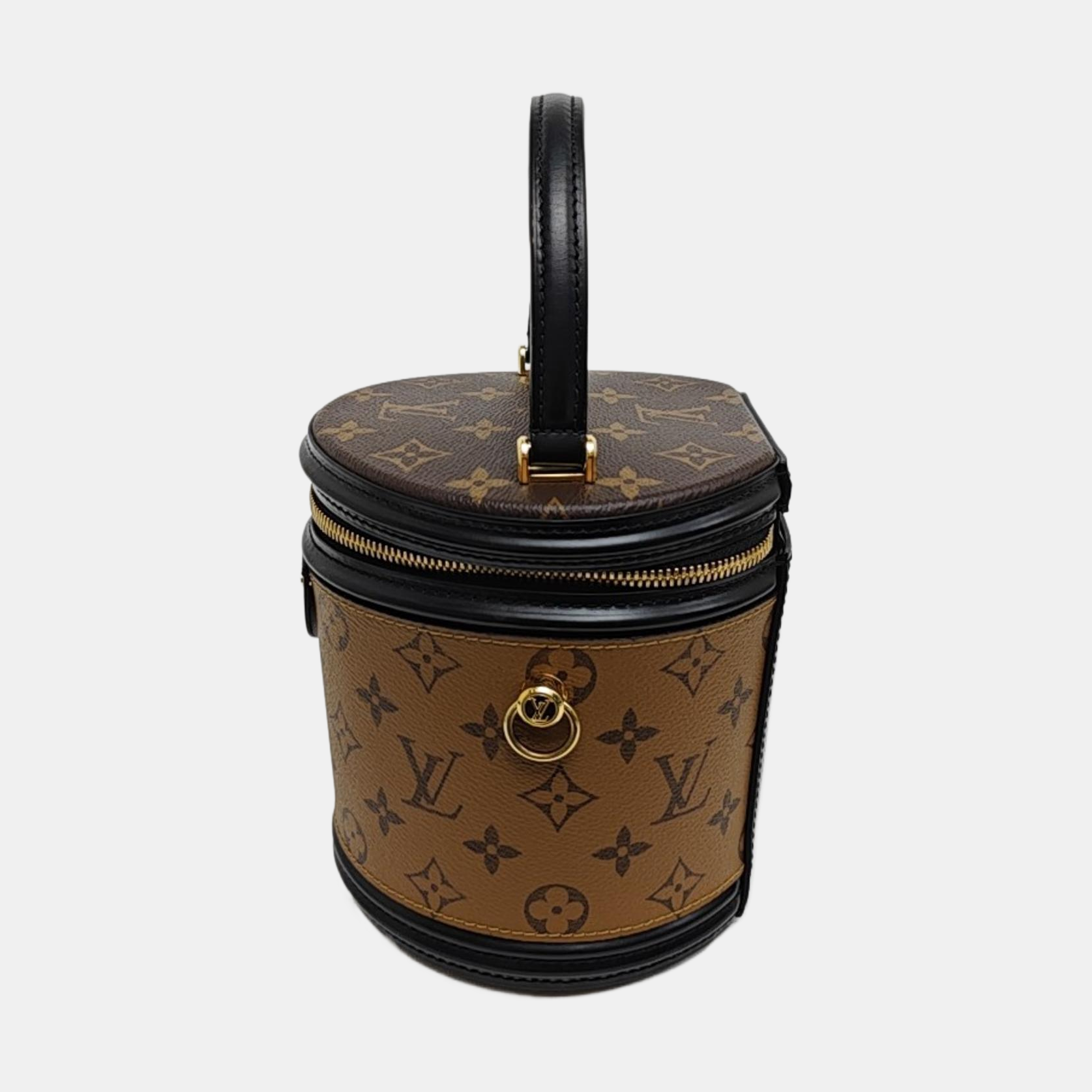 CANNES PM Monogram Coated Canvas Brown