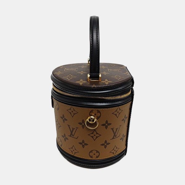CANNES PM Monogram Coated Canvas Brown