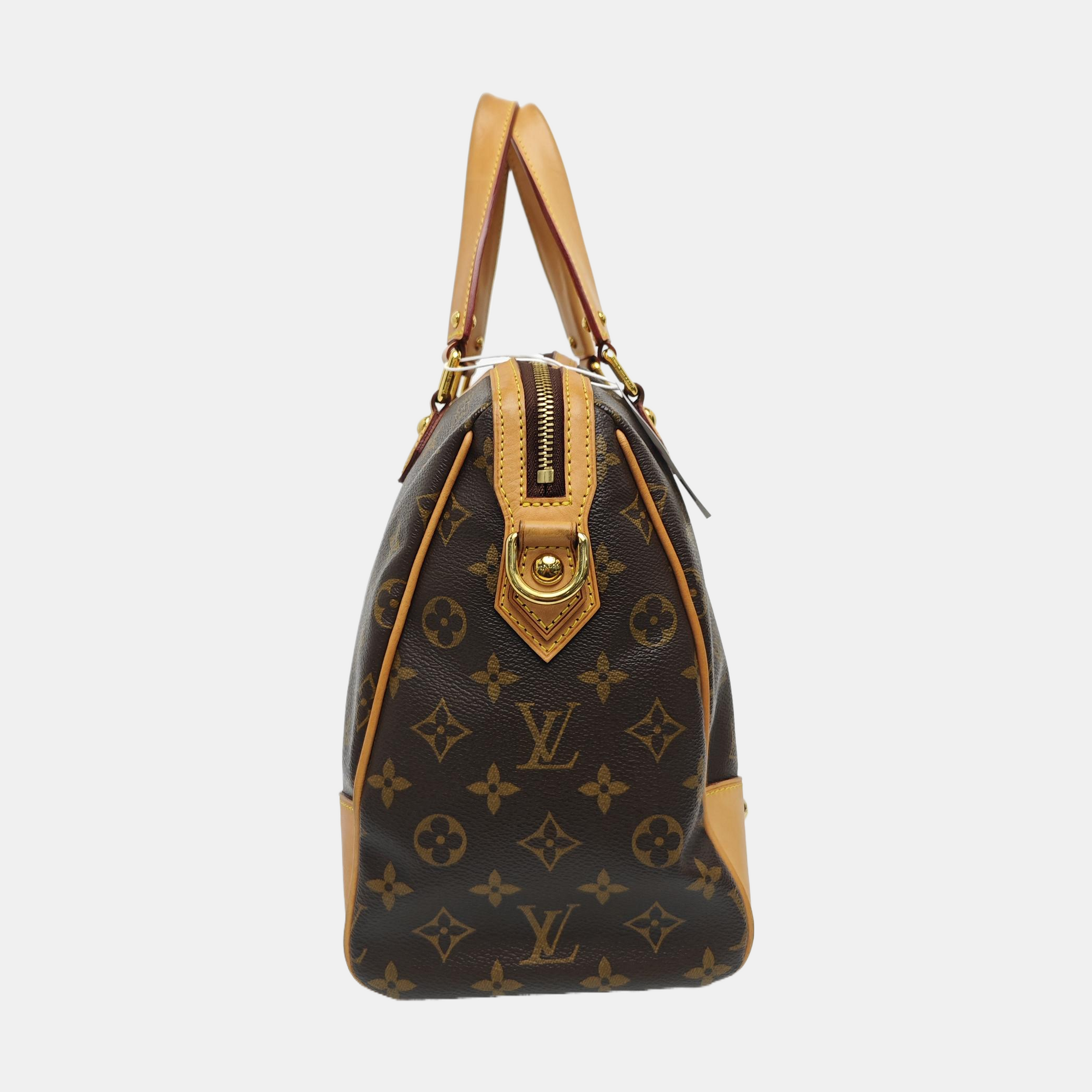 RETIRO NM Monogram Coated Canvas Brown
