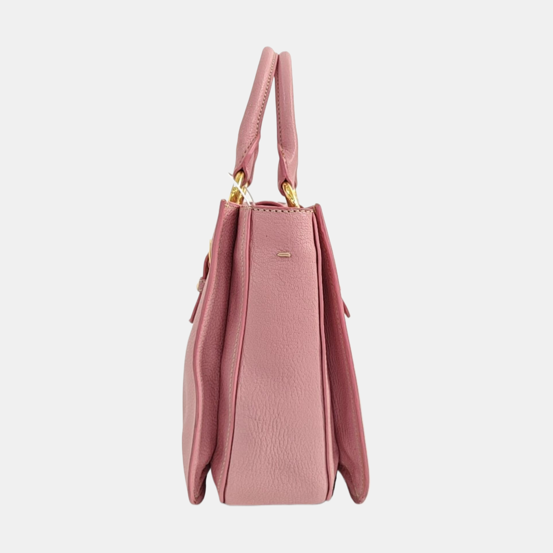 Calfskin Tote Bag Pink