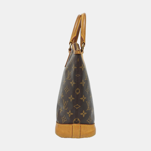 LOCKIT PM Monogram Coated Canvas Brown