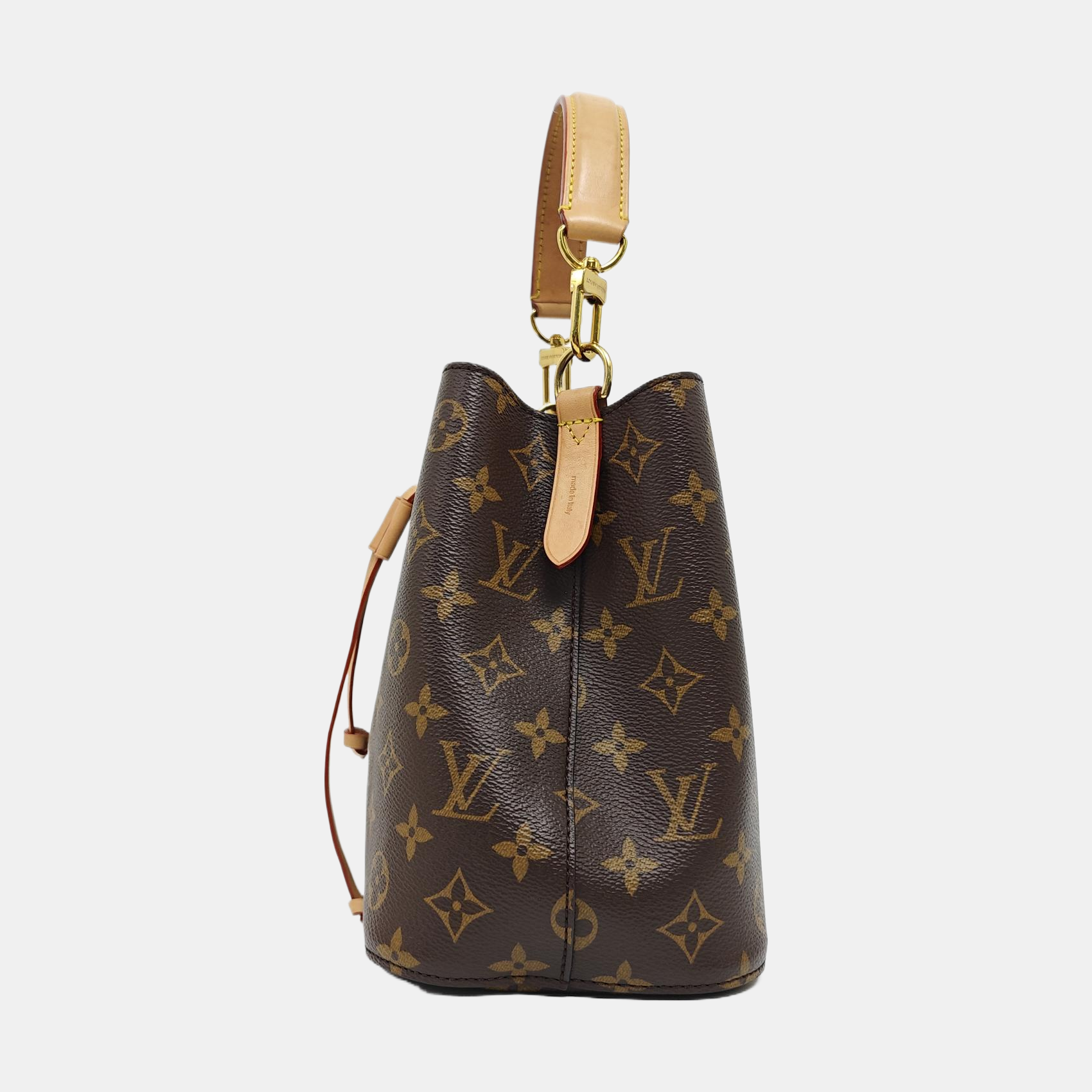 NÉONOÉ BB Monogram Coated Canvas Brown
