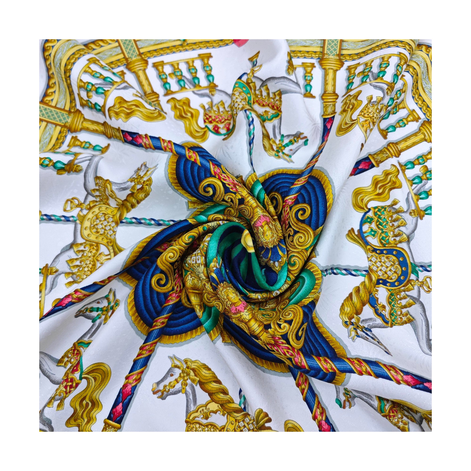 Mulberry Silk Silk Scarf White