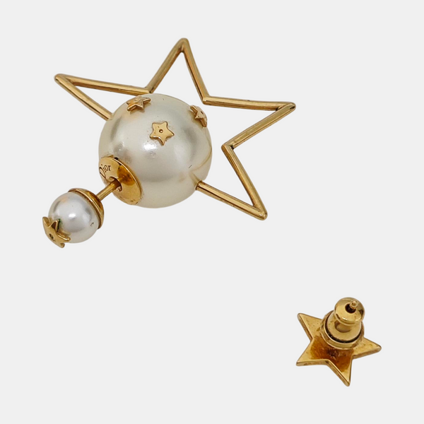 Metal Gold Stud Earrings