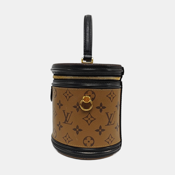 CANNES PM Monogram Coated Canvas Brown