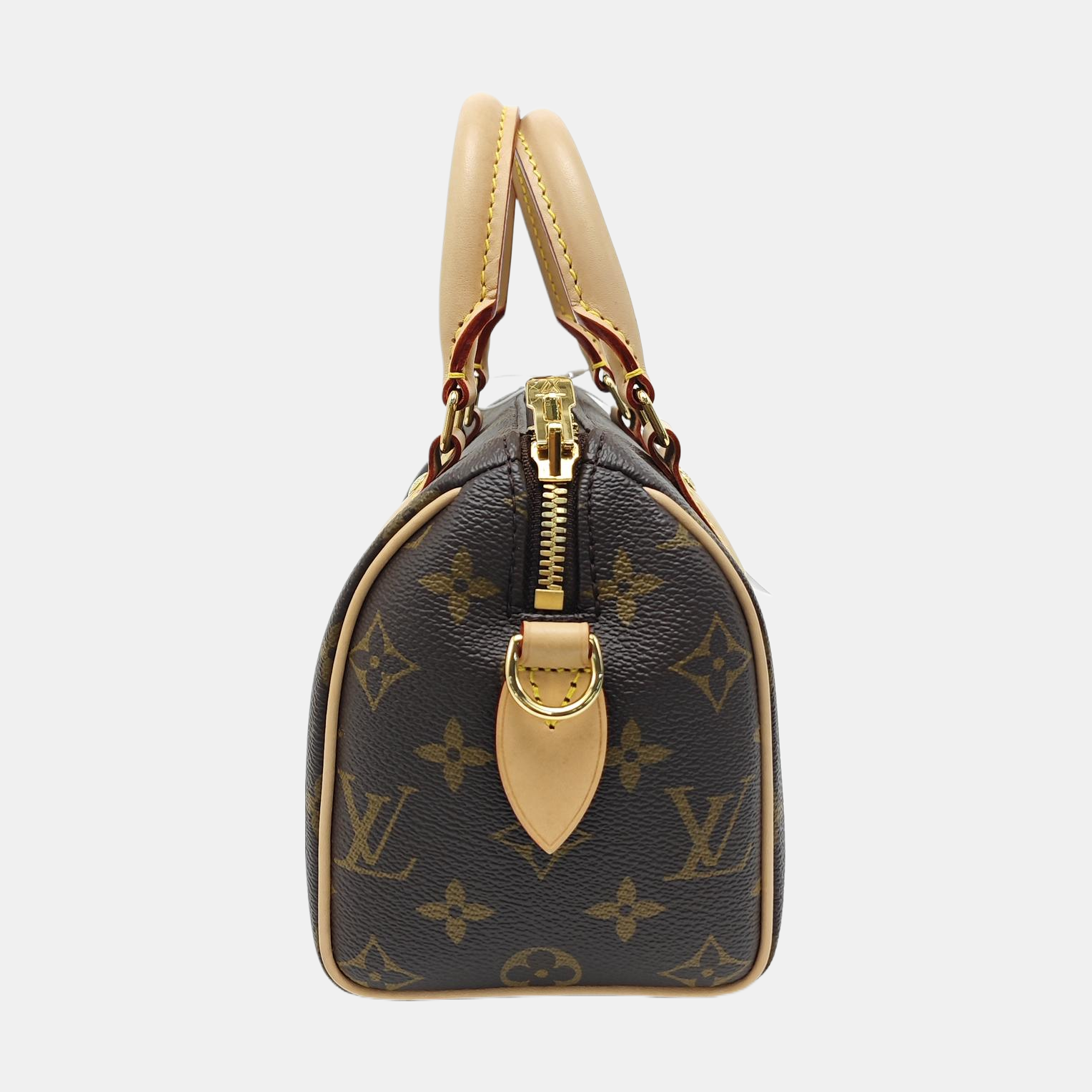 SPEEDY 20 Monogram Coated Canvas Brown