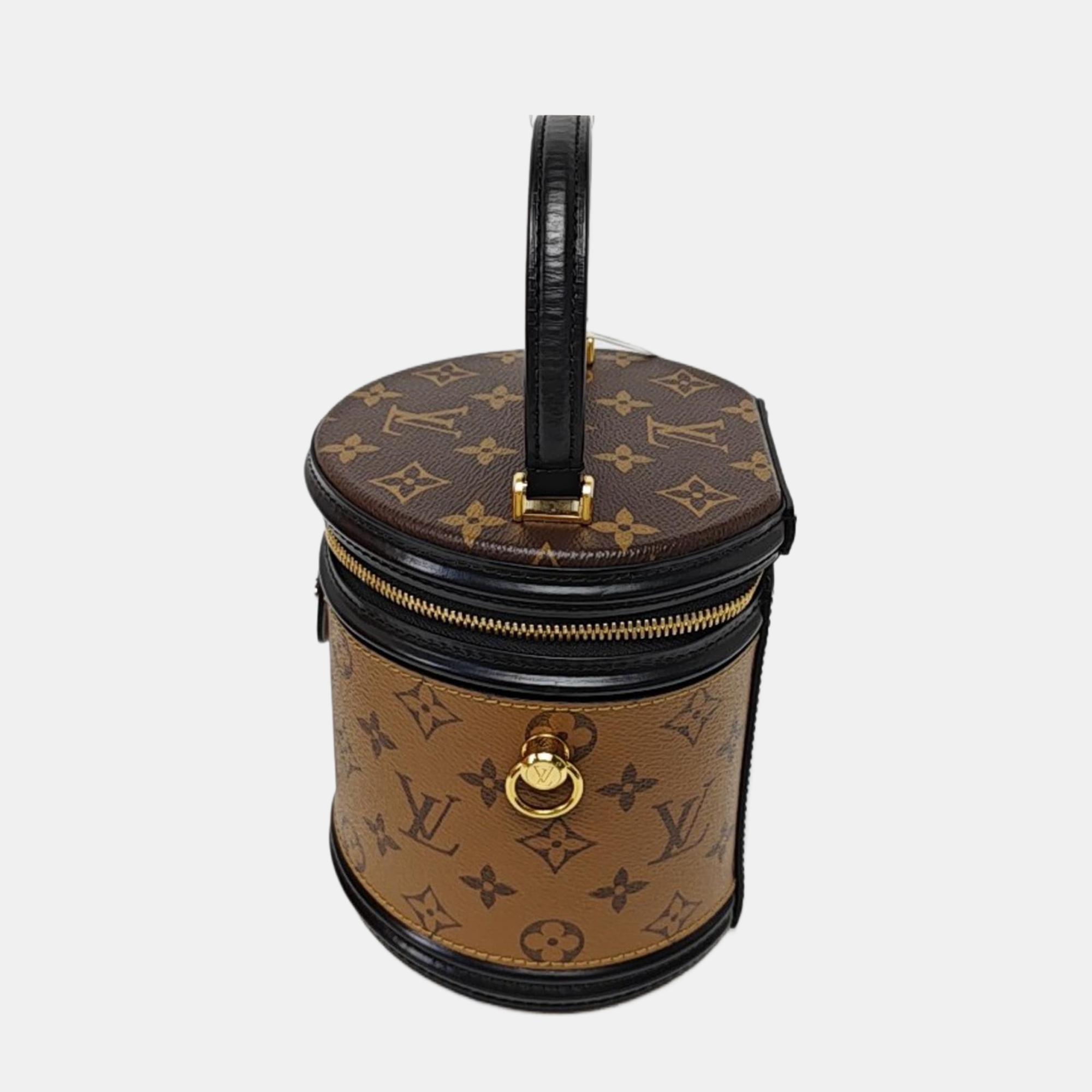 CANNES PM Monogram Coated Canvas Brown