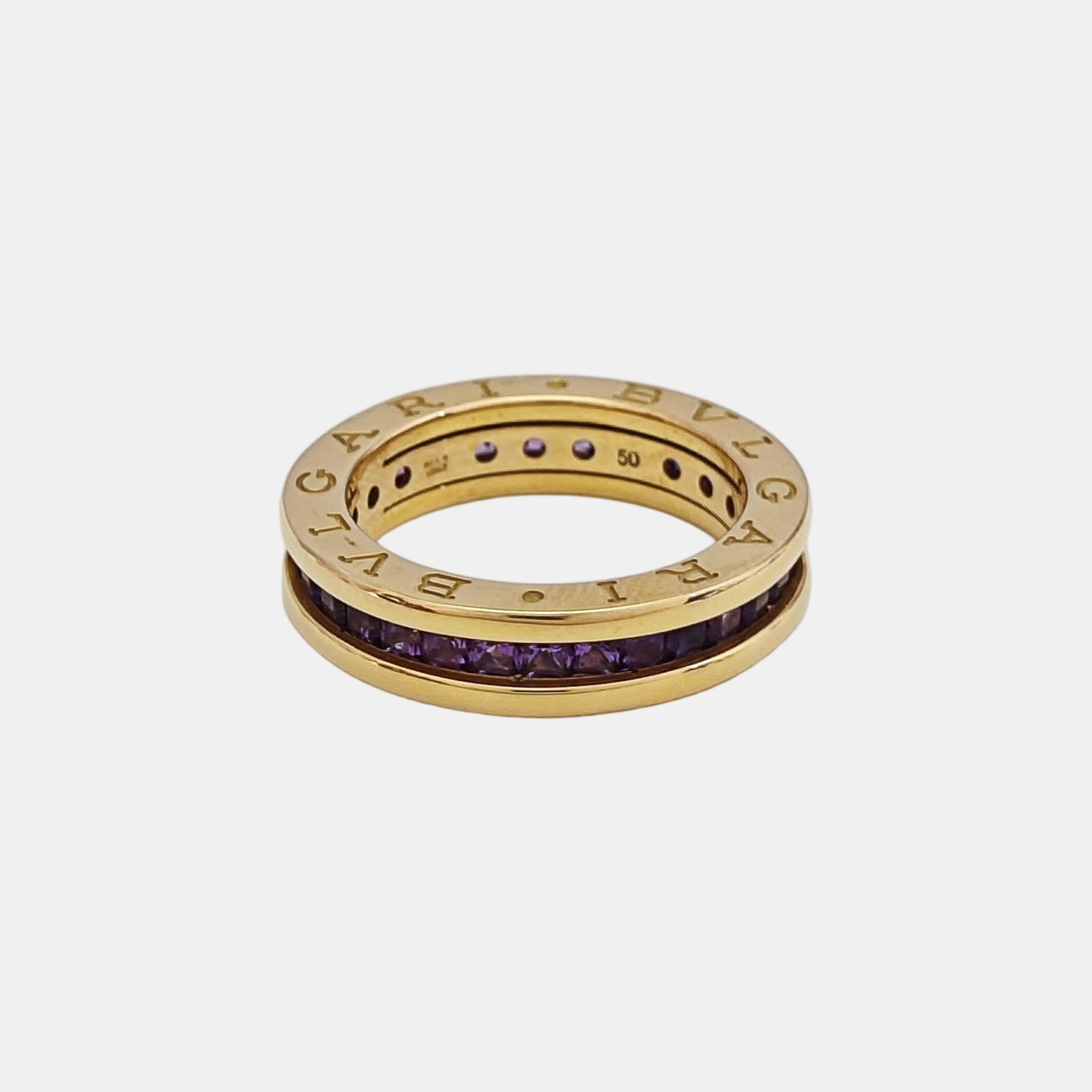 B.ZERO1 18k Gold Ring EU 50