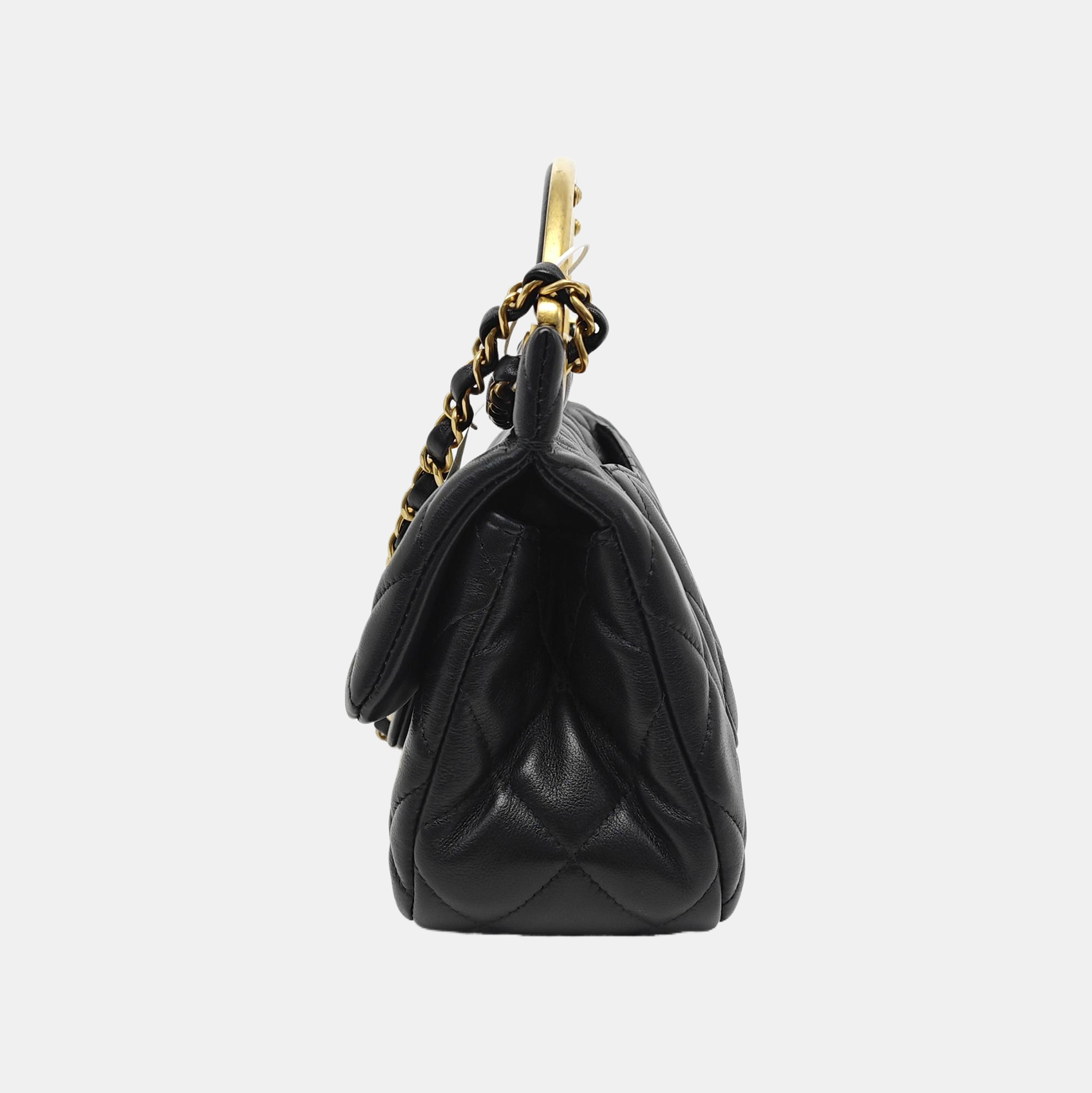 Quilted Lambskin Small Black