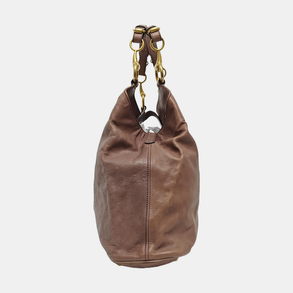 Horsebit Slim Calfskin Pink