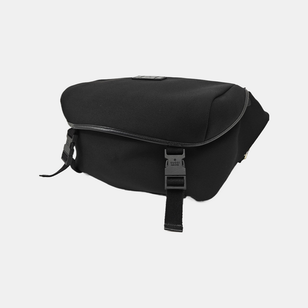Fabric Belt Bag Black