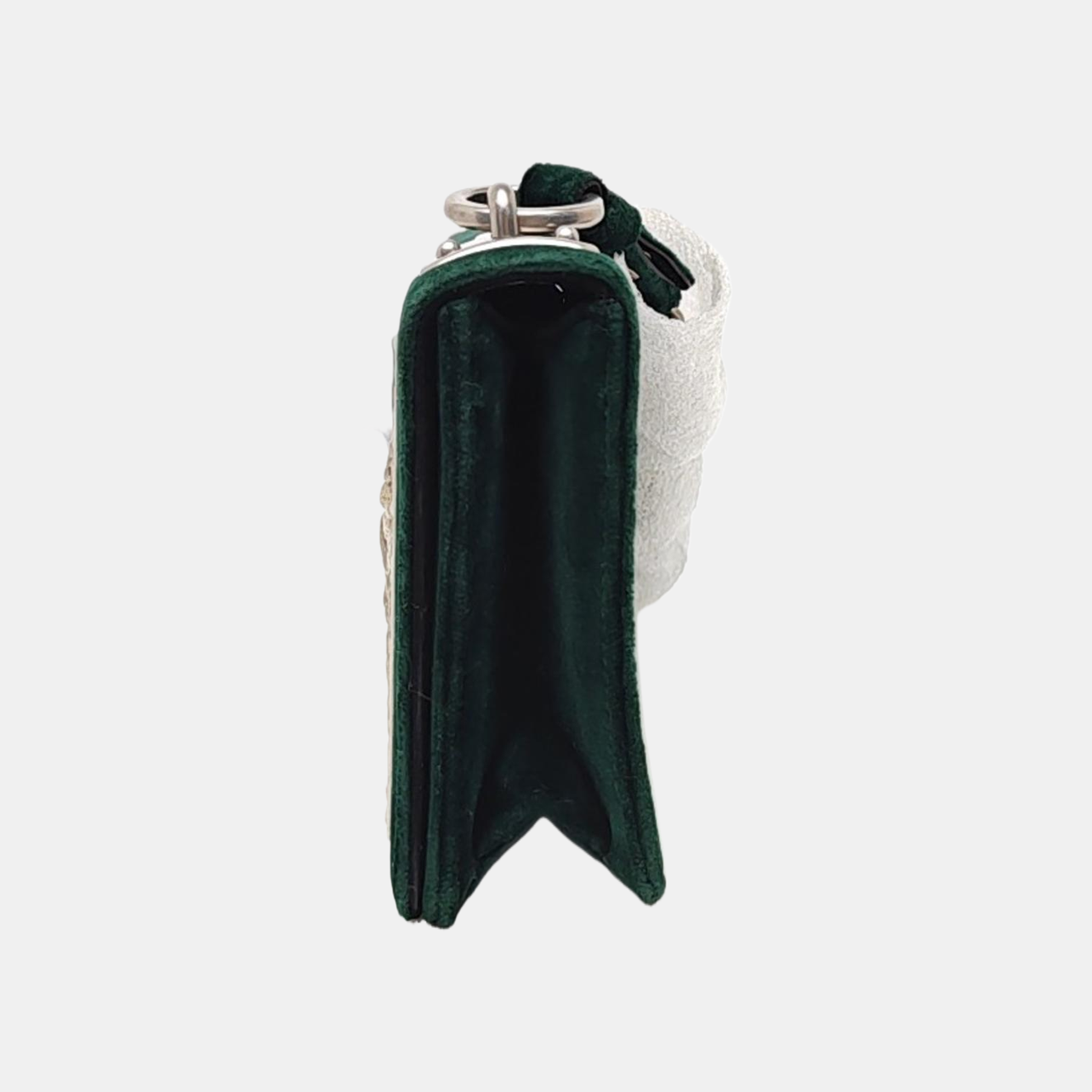 Velvet Shoulder Bag Green