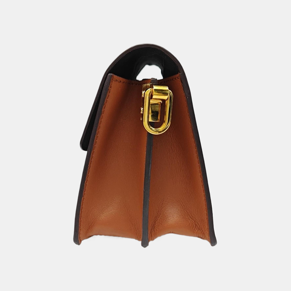DAUPHINE Mini Monogram Coated Canvas Brown