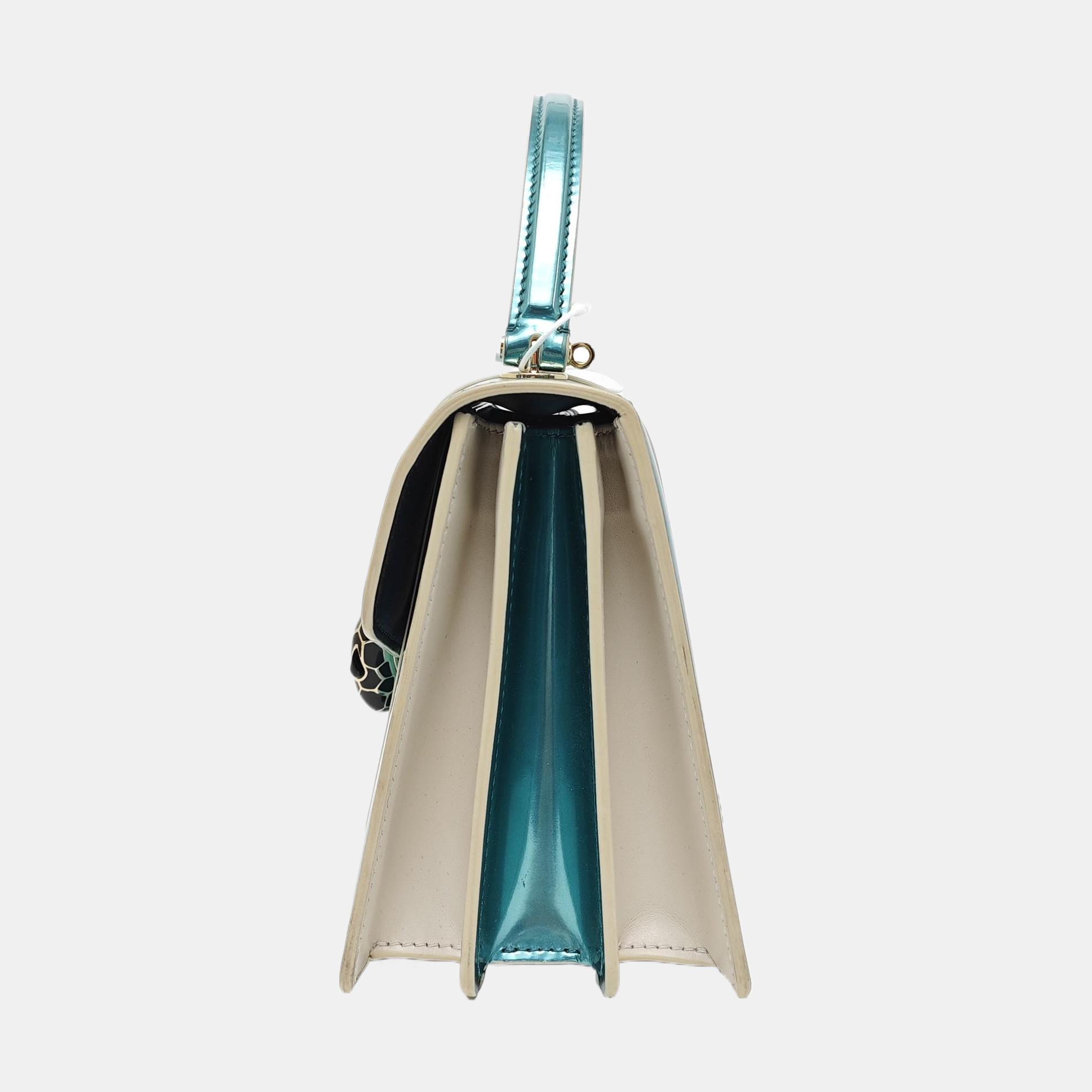 SERPENTI FOREVER Small Calfskin Green