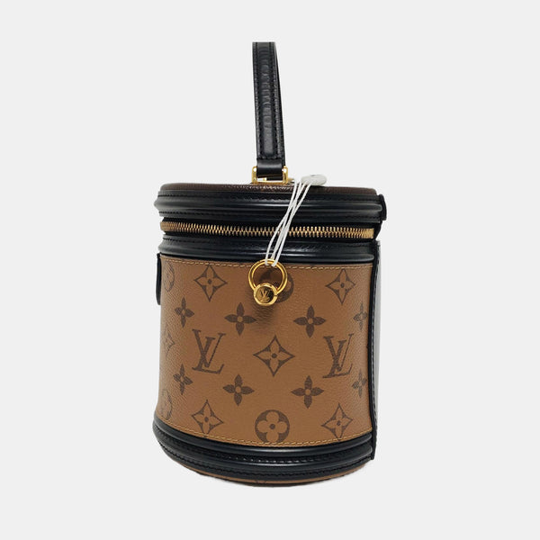 CANNES PM Monogram Coated Canvas Brown