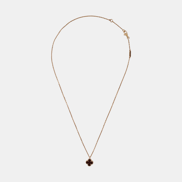 Sweet Alhambra 18k Rose Gold Necklace