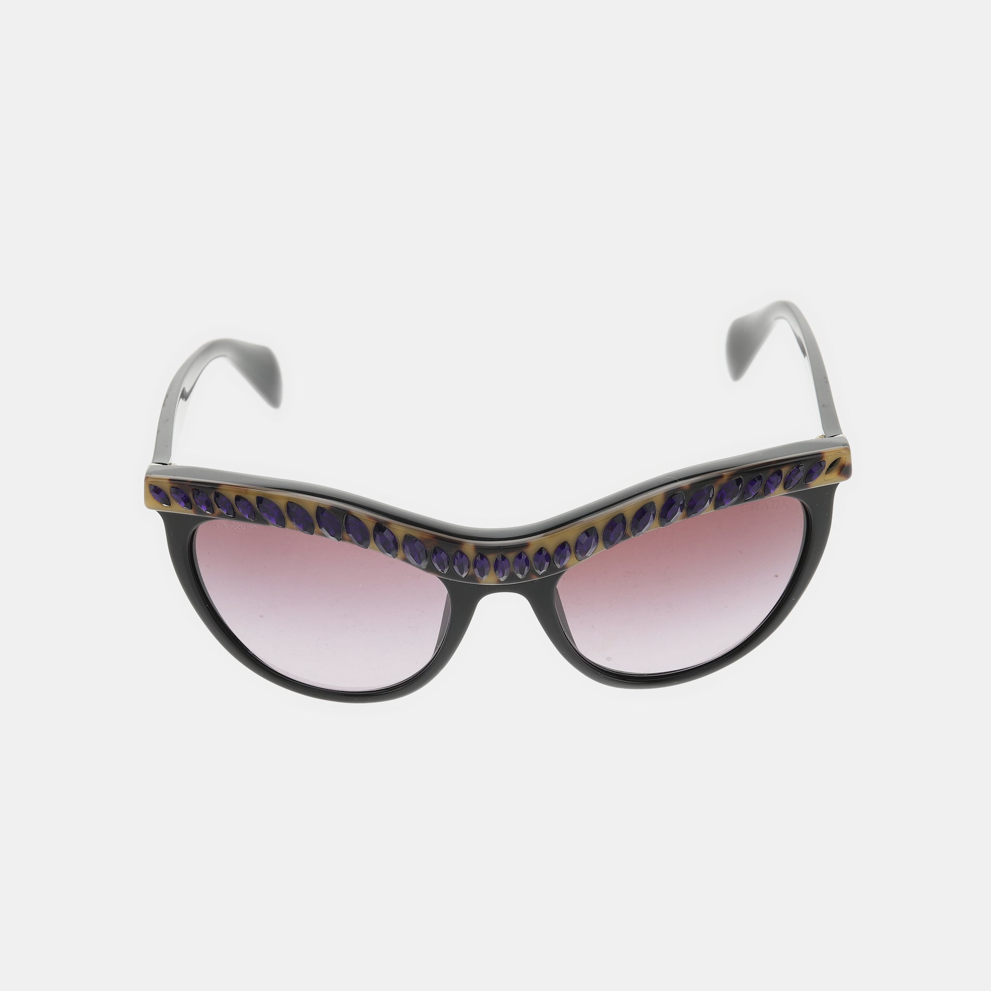 Purple Synthetic Sunglasses