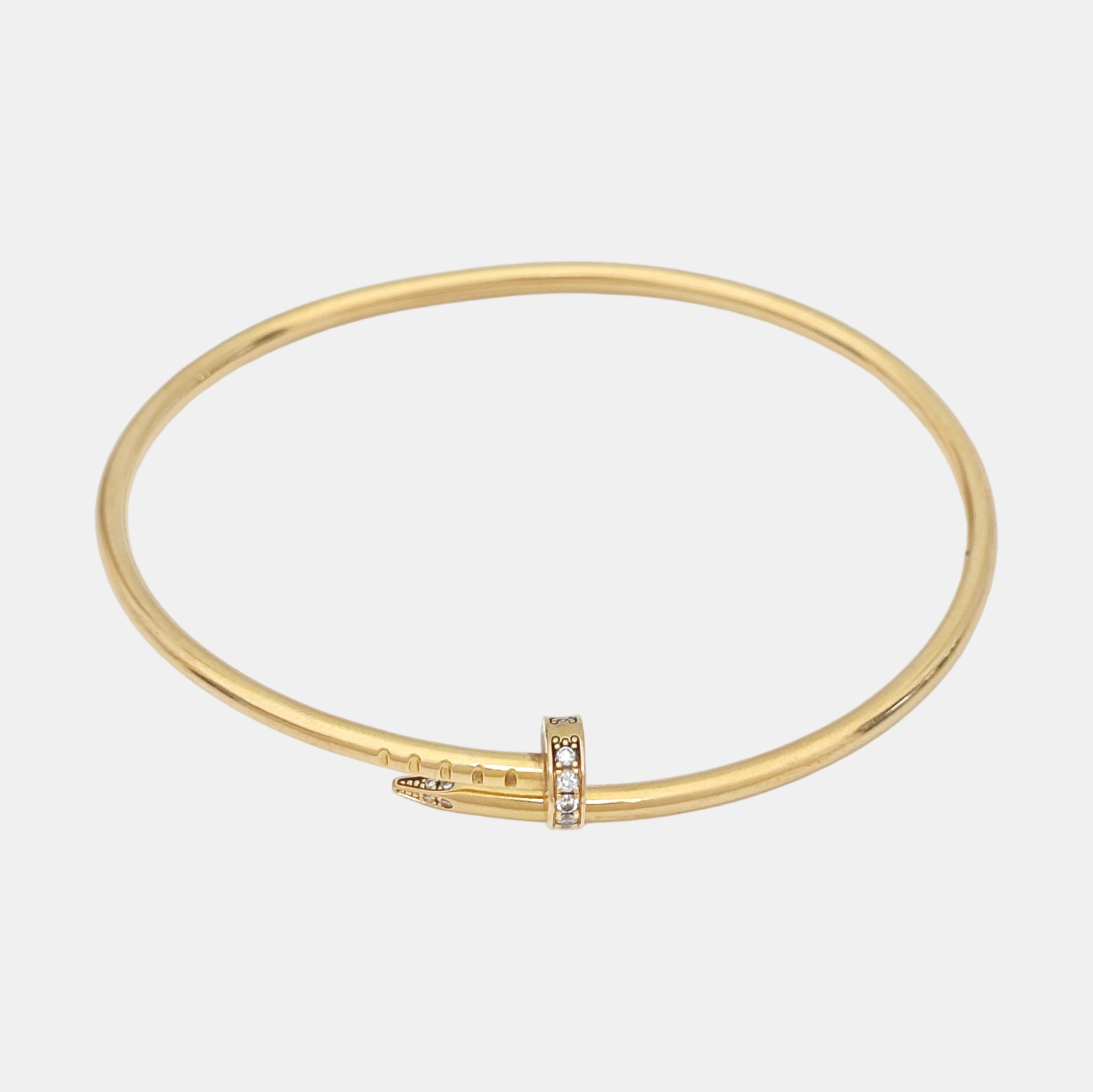 JUSTE UN CLOU 18k Rose Gold Bangle