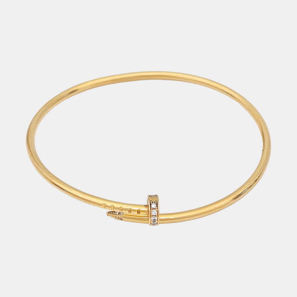 JUSTE UN CLOU 18k Rose Gold Bangle