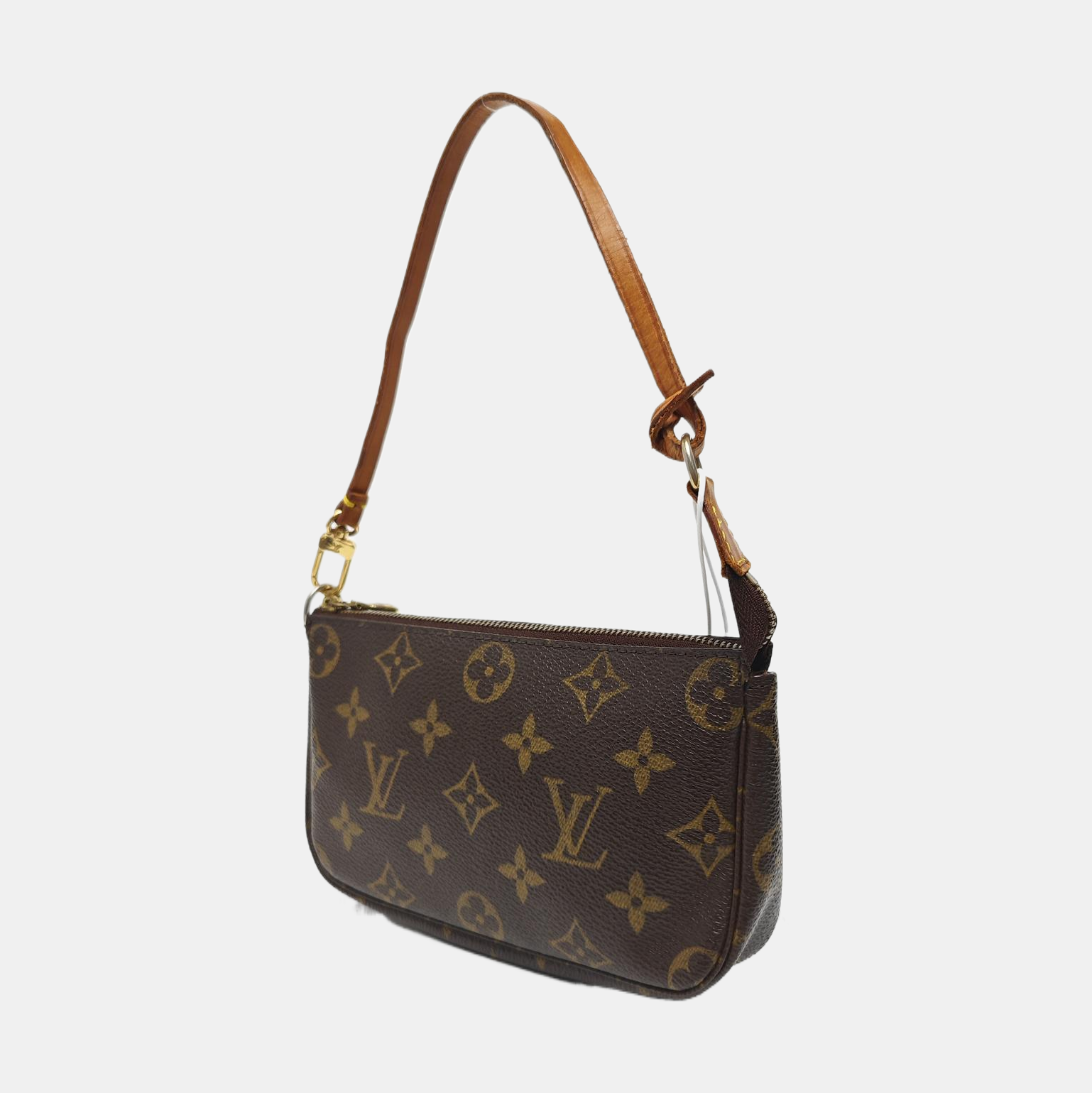 ACCESSOIRES MM Monogram Coated Canvas Brown