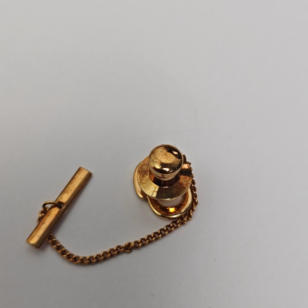 Metal Gold Brooch