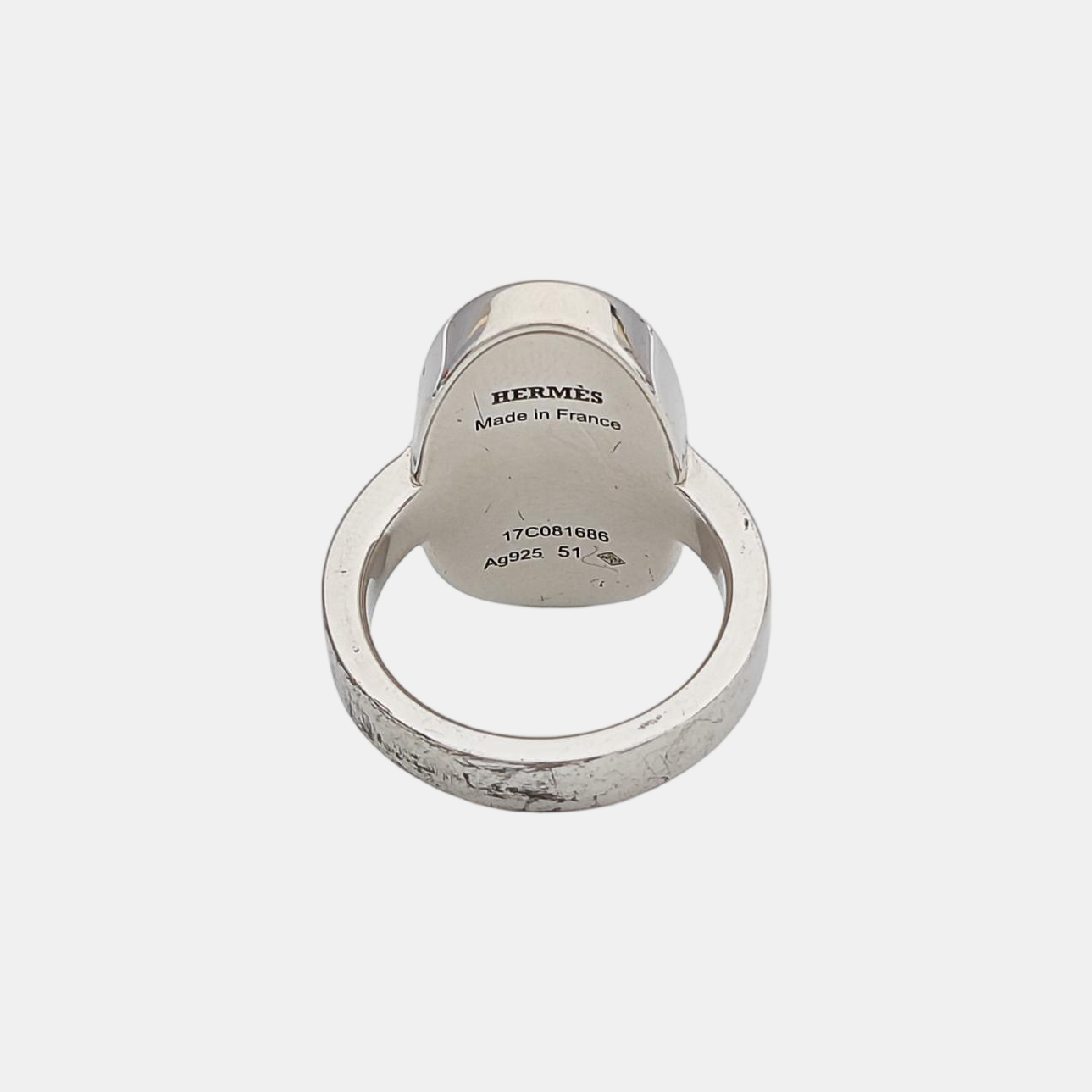 925 Sterling Silver Ring EU 51