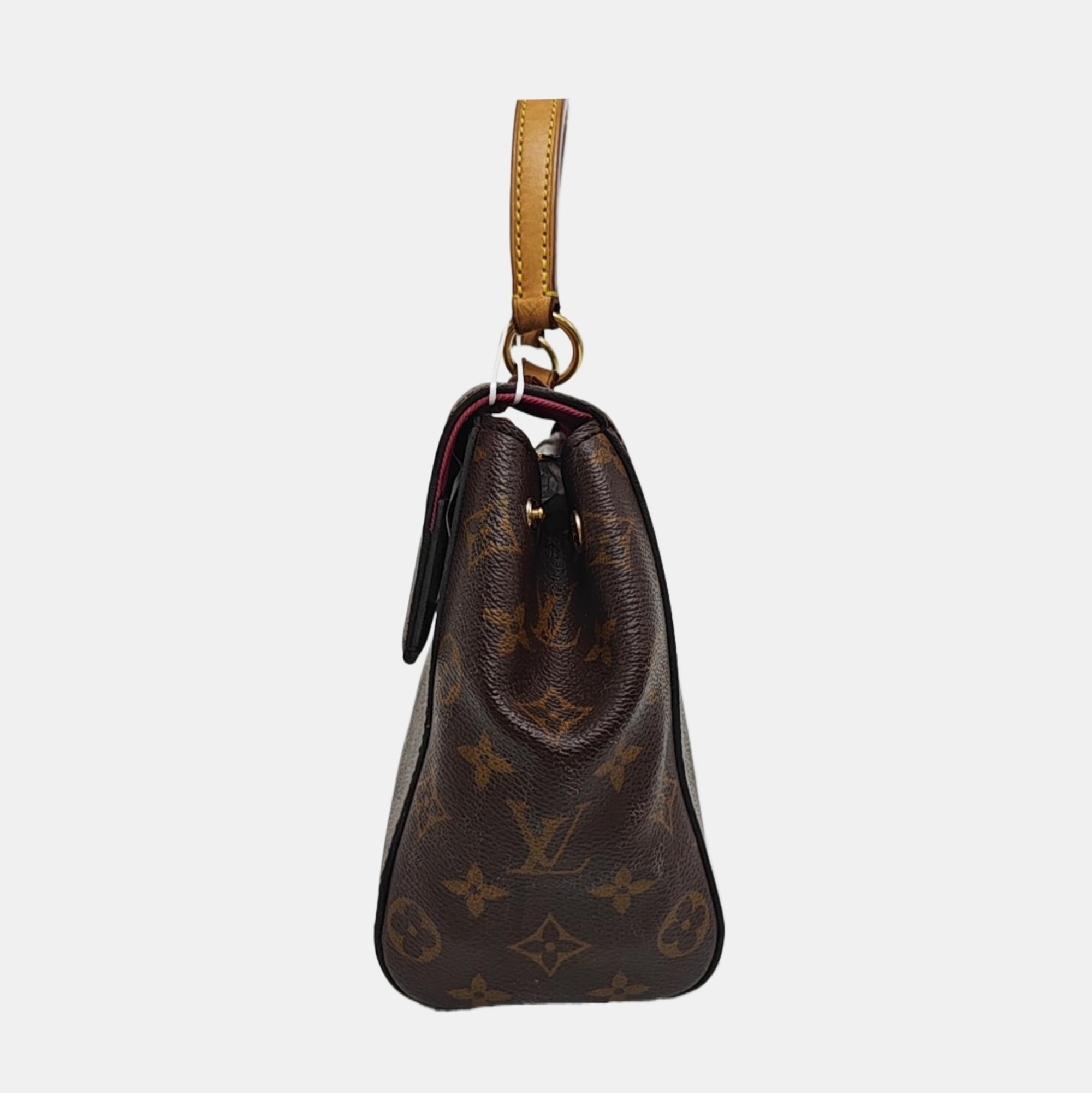 CLUNY PM Monogram Coated Canvas Brown