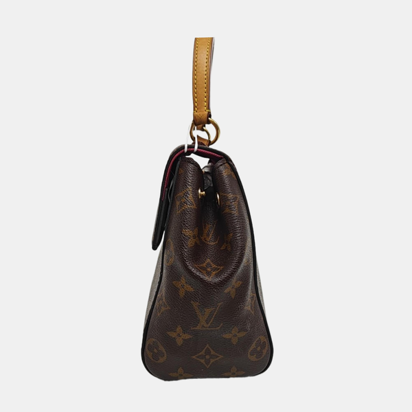 CLUNY PM Monogram Coated Canvas Brown