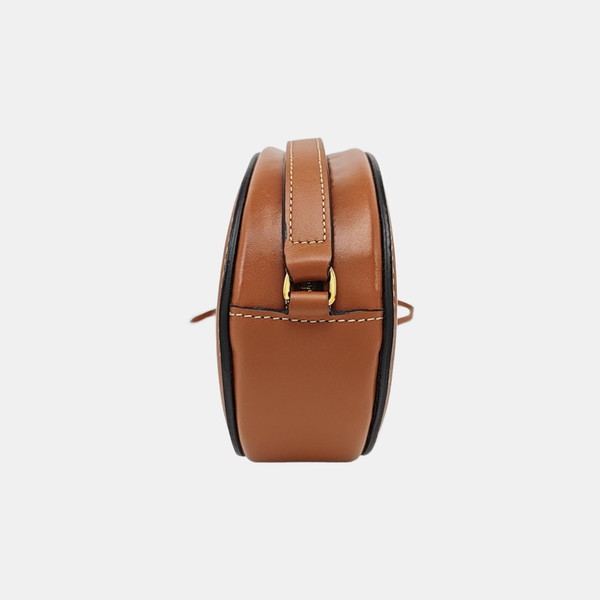 TRIOMPHE Small Calfskin Brown