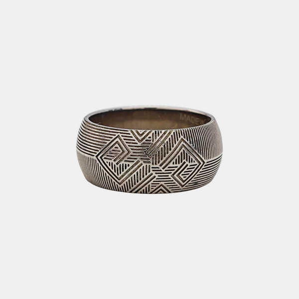 Metal Silver Ring EU 59